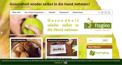 Desktop Screenshot of erfolgreich-vegan.fragino.de